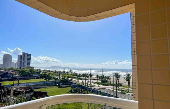 Pé na areia apto c vista mar e piscina - Foto 14