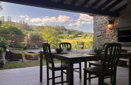 Cozy Galician Stone Farmhouse with Fireplaces and Pool - Foto 8