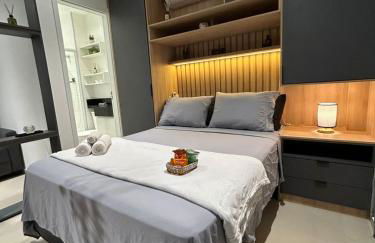 Studio novo, completo com ar condicionado e muito bem decorado - centro - Foto 2