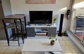 Studio cabine climatisé et loggia au calme avec linge et parking inclus - Foto 11