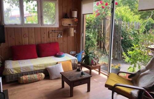 Deux studios bois terrasse jardin bassin et océan - Foto 17