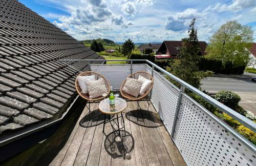 flair Apartment Stadtoase Fulda I private Sauna & Whirlpool I Balkon I 2x Parken I Kaffee I Highspeed WLAN I Disney plus - Foto 23