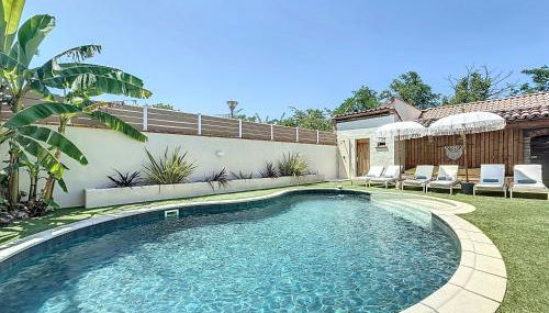 L'Oliveraie d'Eurocentre - Piscine et Spa - Paradis des enfants - Foto 2, Garden, sunbed