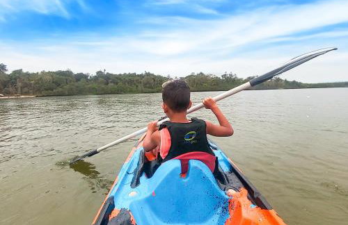 Espaço e Lazer, Apê de 2 dormitórios pertinho da praia - LA10 - Foto 17