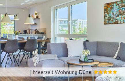 Haus Meerzeit, Wohnung Düne, 250 m vom Strand, Hunde willkommen - Photo 1