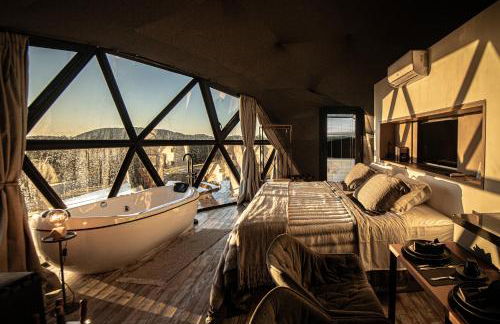 Refúgio nas Nuvens, Domo Omega Luxuoso com Fogo de Chão e Hidro Panorâmica - Photo 59