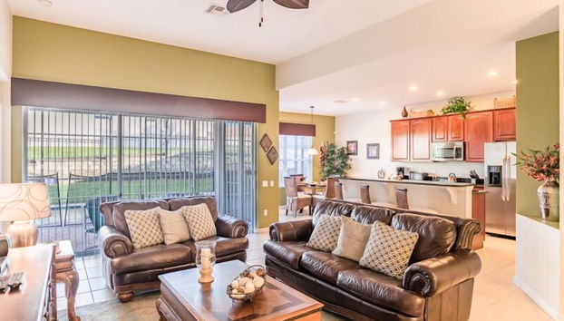 Coin salon dans le hall