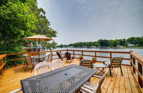 Lakefront Cottage with Deck Near Indiana Beach! - Foto 2