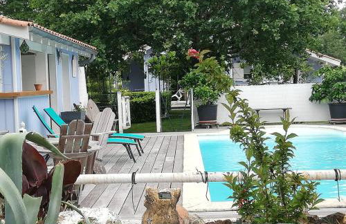 Maison familiale au calme avec piscine en bordure de forêt - Foto 24