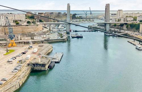 Confort et charme en plein Brest, vue sur la rade - Foto 32