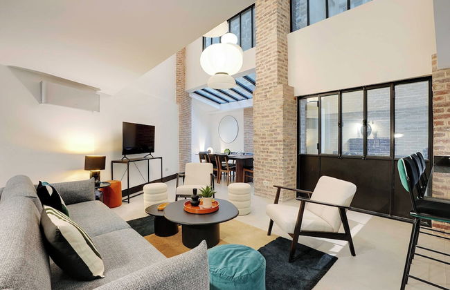 Spacious Loft - 4br/7p - Montmartre - Sacra-coeur - Foto 1