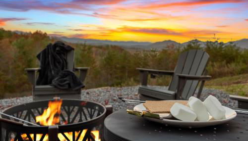 Beautiful 4BR Mountain View Cabin A Retreat for Everyone - Foto 4