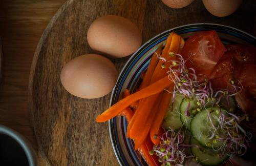 Houten Villa "ReisnaarPolen" Royaal ontbijt tevens Gluten Lactose vrij, Vega en diner mogelijk, sauna en Hottub - Foto 61