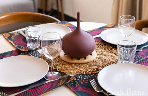 escale-marne fr - Savanna Loft - M8 Tour Eiffel - AC - Climatisation - Parking Gratuit - Free Luggage Storage - Consigne à Bagages Gratuite - 102 - Foto 15