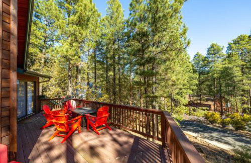 Chalet in the Pines Spa Game Room Wraparound Deck - Foto 15