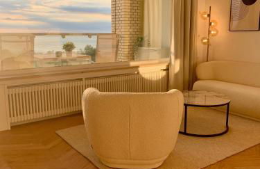 Panoramameerblicksuite direkt am Strand, Garage Wlan, Aufzug, Smarttv,Bettwäsche,Handtücher, Netflix uvm - Foto 9