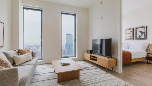 Blueground Clinton Hill pool gym AC nr park NYC-1656 - Foto 3, Other