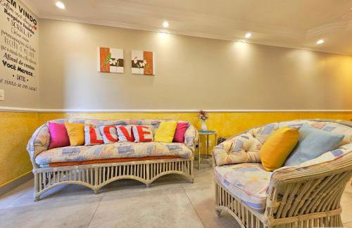 Orange Beach Enseada Guarujá - Piscina, Ar, Wi-Fi, 3 Quartos a Poucos Passos do Mar - Foto 10