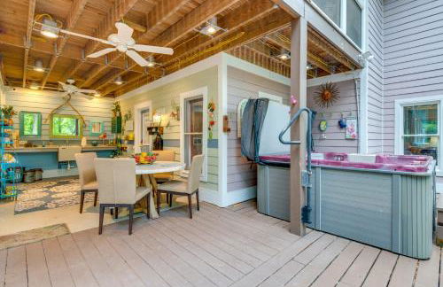 Creekside Hendersonville Haven Hot Tub and Fire Pit - Foto 21