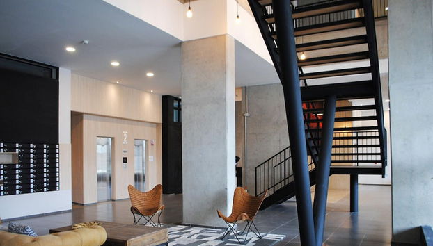 Zona de estar del vestíbulo