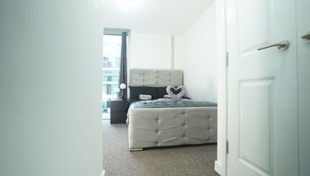 Central M K 1-bedroom Apartment, Sleeps 4, Parking - Foto 2, Habitación