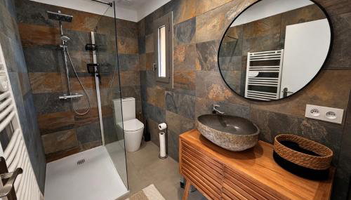 Appartement de vacances au calme absolu, vue mer. - Foto 3, Shower