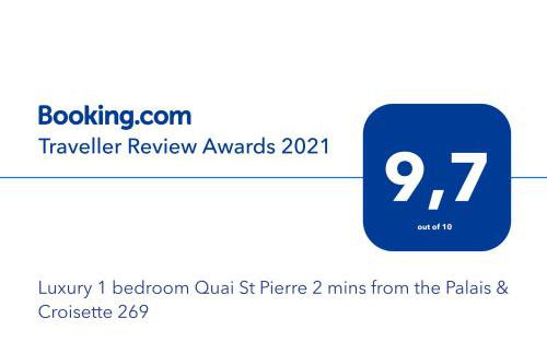 Luxury 1 bedroom Quai St Pierre 2 mins from the Palais & Croisette 269 - Photo 12