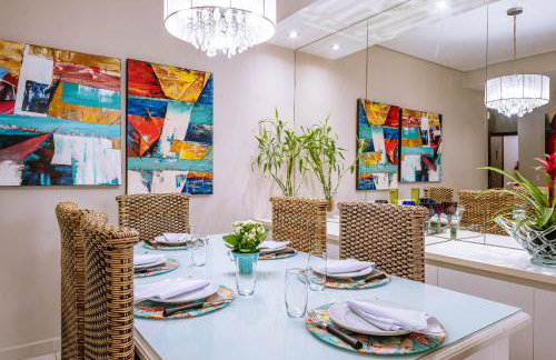 VARANDA GOURMET c churrasqueira-3 quartos- Wi-fi - Foto 13