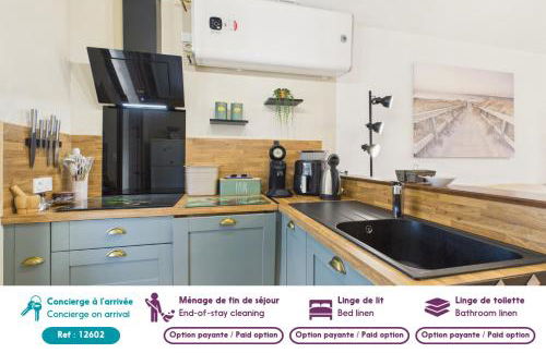 550m de la plage, maison avec jardin pour 6 - Foto 4