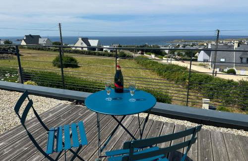 GWEL KAER - Maison tout confort petite vue mer - Foto 31