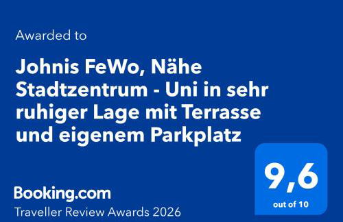 Johnis FeWo, Nähe Stadtzentrum - Uni in sehr ruhiger Lage mit Terrasse und eigenem Parkplatz - Foto 26