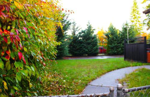 Bright 3 bedroom home with full kitchen, fenced backyard, sports court and free parking - Foto 34