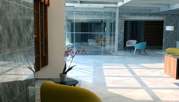 Zona de estar del vestíbulo