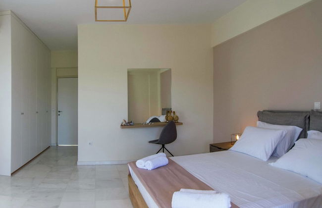 Infinity Pool Villa With Sea Views Near Rethymno City & Beach and Shaded BBQ - Foto 8