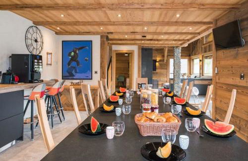 Chalet Familial Le Whymper 5 étoiles SPA Sauna Chatel - Foto 11