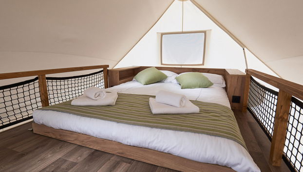 Glampingtent 6 - Foto 4, Bedroom