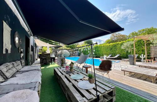 La Villa d'ElodibiZa, 45mn de Paris en train avec piscine ! - Foto 1