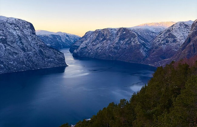 Winter Fjord Tour to Nærøyfjord, Flam and Stegastein from Bergen - Photo 2