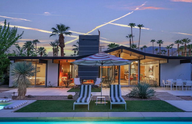5 Palms Desert Eichler - Mid-century Modern w Pool - Foto 56