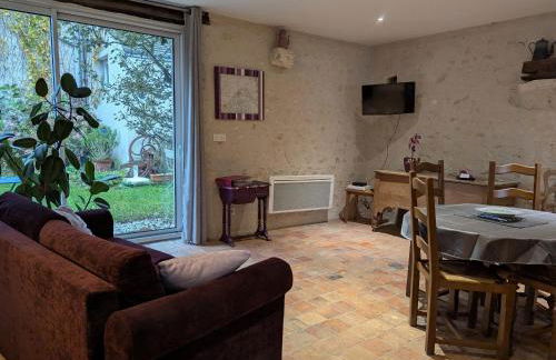 Charmante maison près des châteaux de la Loire avec jardin fermé et animaux bienvenus - FR-1-590-65 - Photo 14