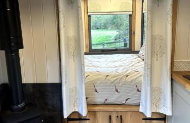 Shepherds hut, Eco, Log burner Hot tub NY moors - Foto 33