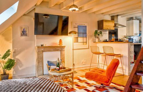 La Cime - Duplex hypercentre, Wi-Fi & restaurant - Foto 22