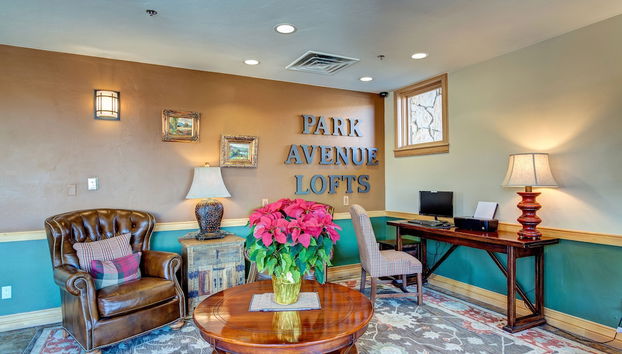 Sitzecke in der Lobby