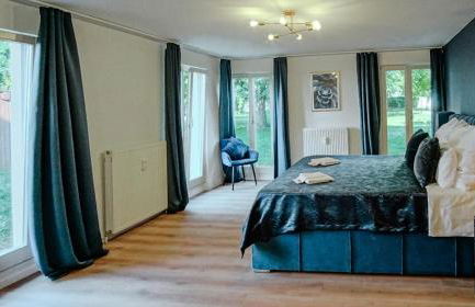 Familien- & Gruppenapartment für 8 mit direktem Parkzugang und Terasse - Foto 14