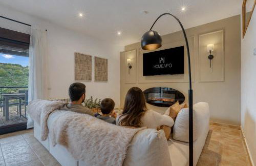 Villa de lujo de piedra, Cine para niños, Vistas, Piscina - Foto 8