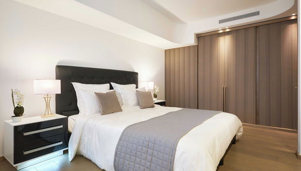 Luxurious 2br/4p Apartment With Terrace - First Croisette Cannes 203 - Foto 5, Habitación