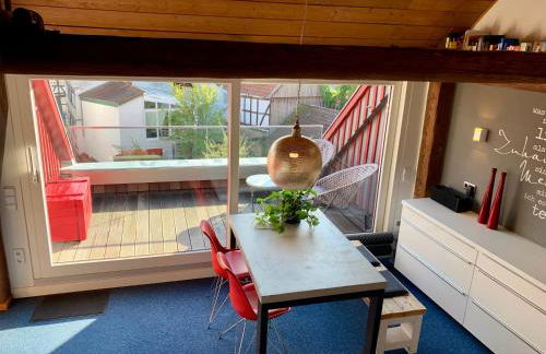 Historische Ferienwohnung mit Sauna in Lich - Photo 9