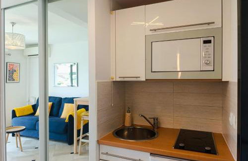 Résidence de luxe Sun Paradis, Studio terrasse, vue Mer Piscine - Foto 8