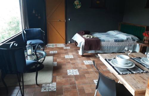 Chalé Pakere Montebello Lumiar - lareira, wi-fi, sauna, piscina - vista incrível - locação do chalé sem prestação de serviços - Foto 25