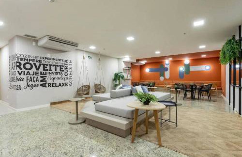 Apartamento completo e moderno com ar condicionado e piscina no centro do RIO - Foto 37
